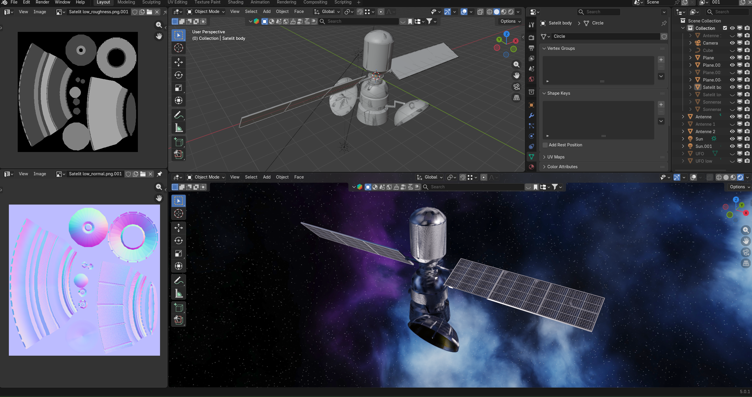 Blender - Satalit 01